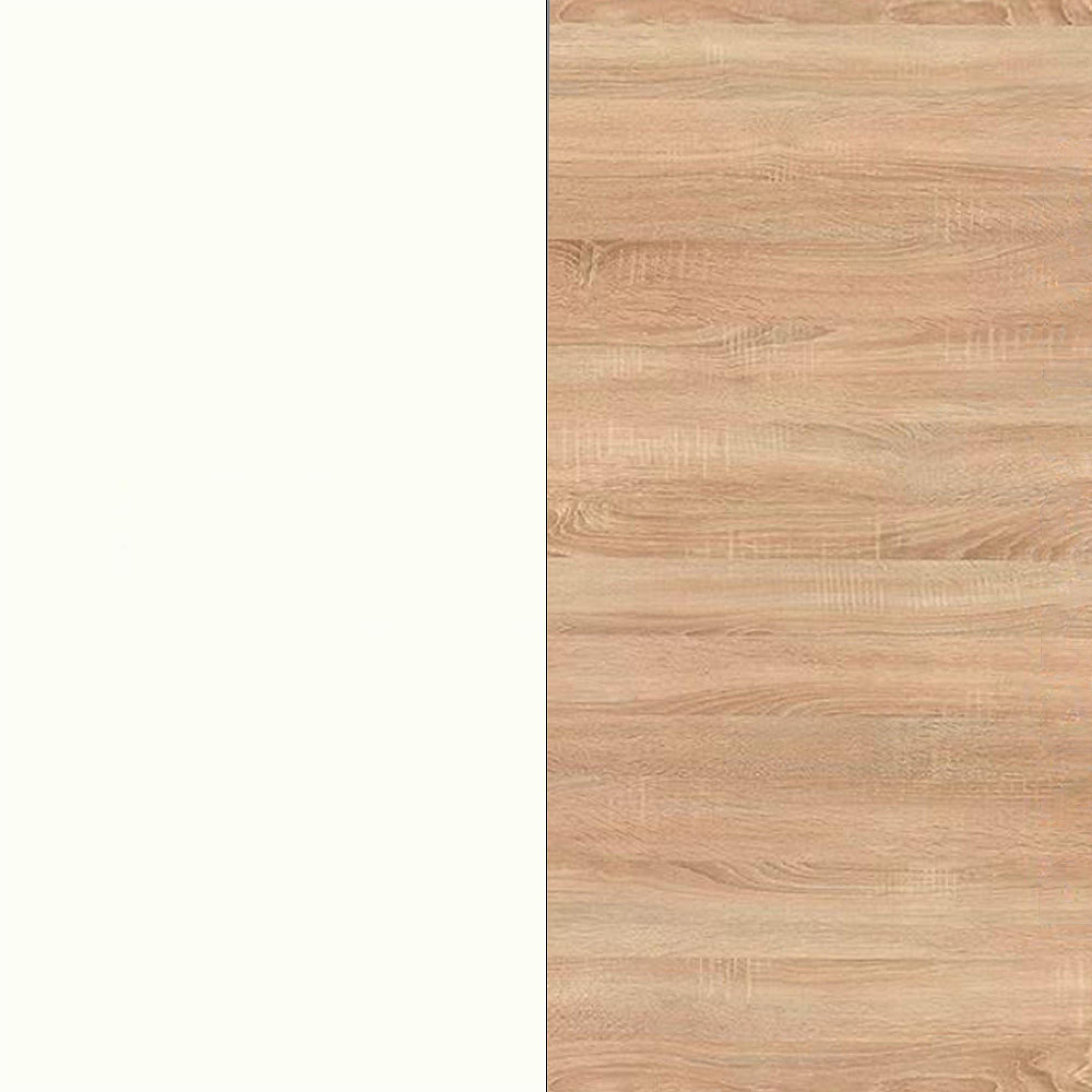 White Matt Front and Bardolino Base