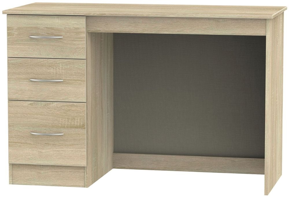 Avon Desk - 3 Drawer - Oak