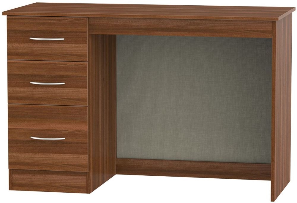 Avon Desk - 3 Drawer - Walnut