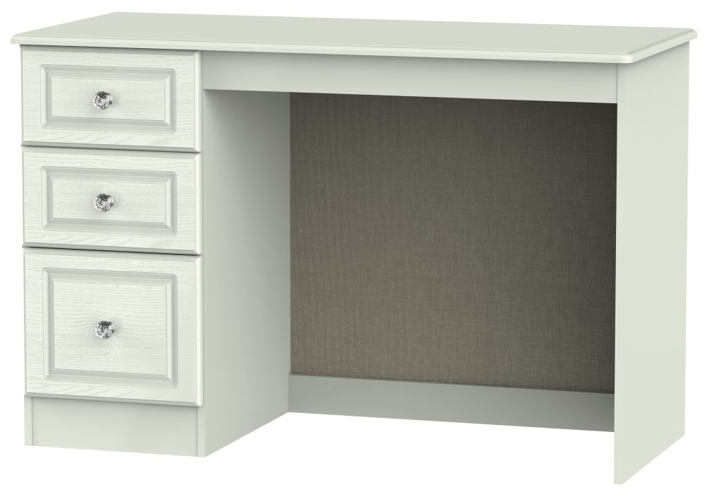 Crystal Desk - 3 Drawer - Cashmere