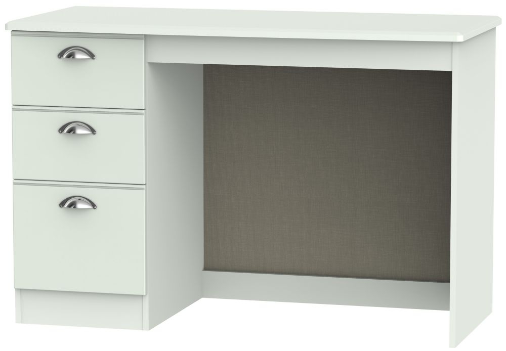 Victoria Desk - 3 Drawer - Grey