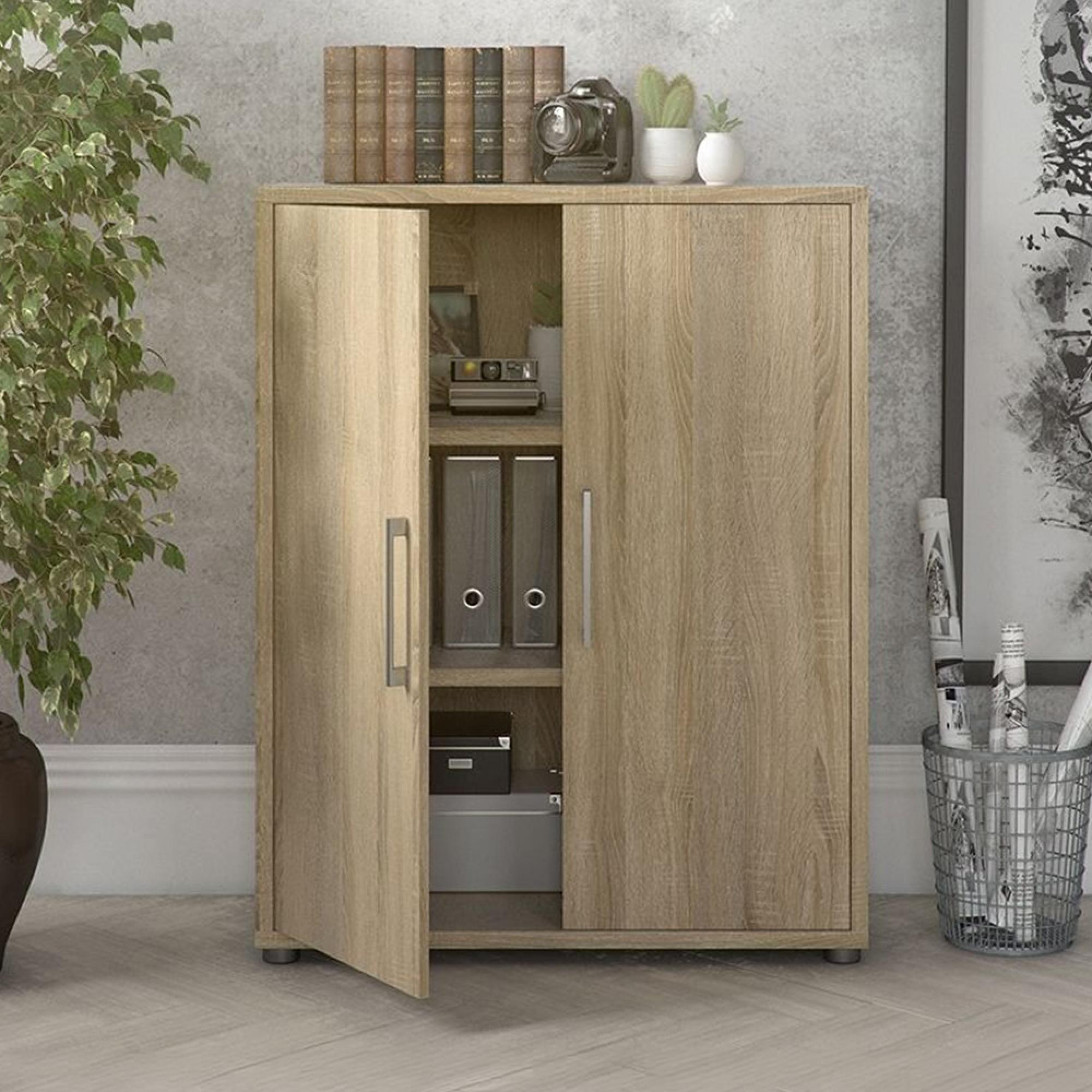 Prima Cabinet - 2 Door - Oak