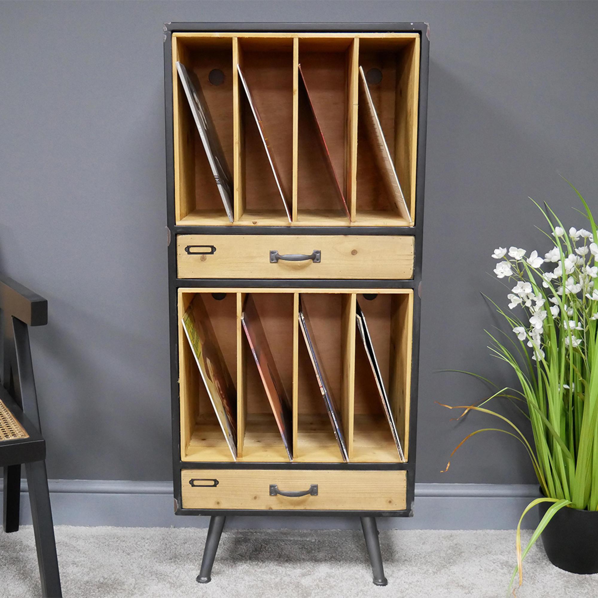 Filing Cabinet - Tall - Fir Wood