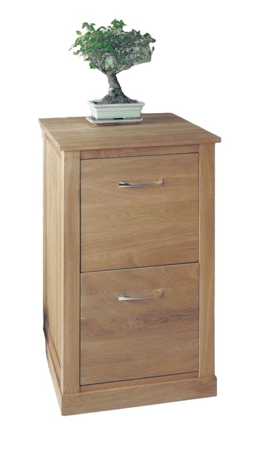 Opus Filing Cabinet - 2 Drawer - Oak