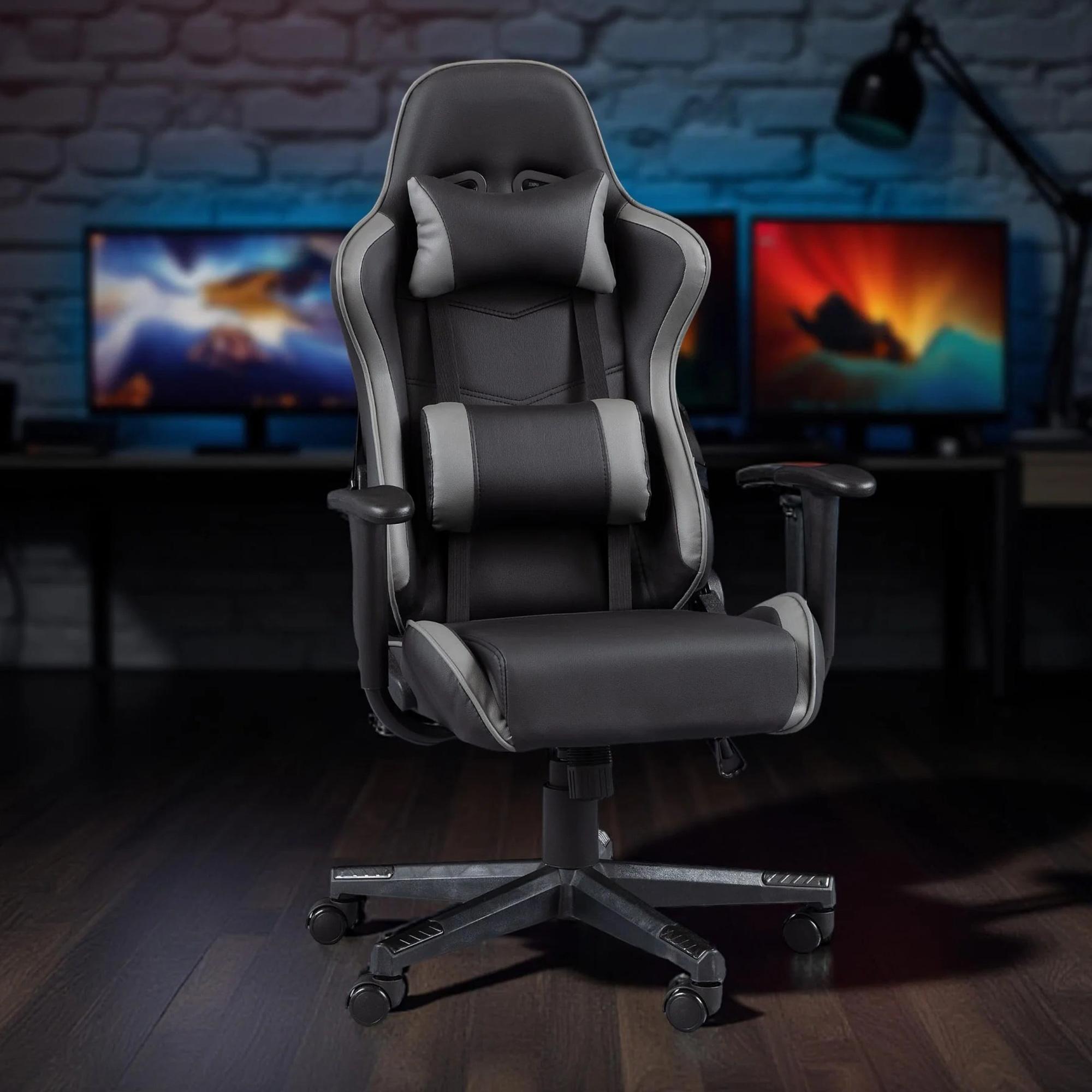 Comet Gaming Chair - Black Leather