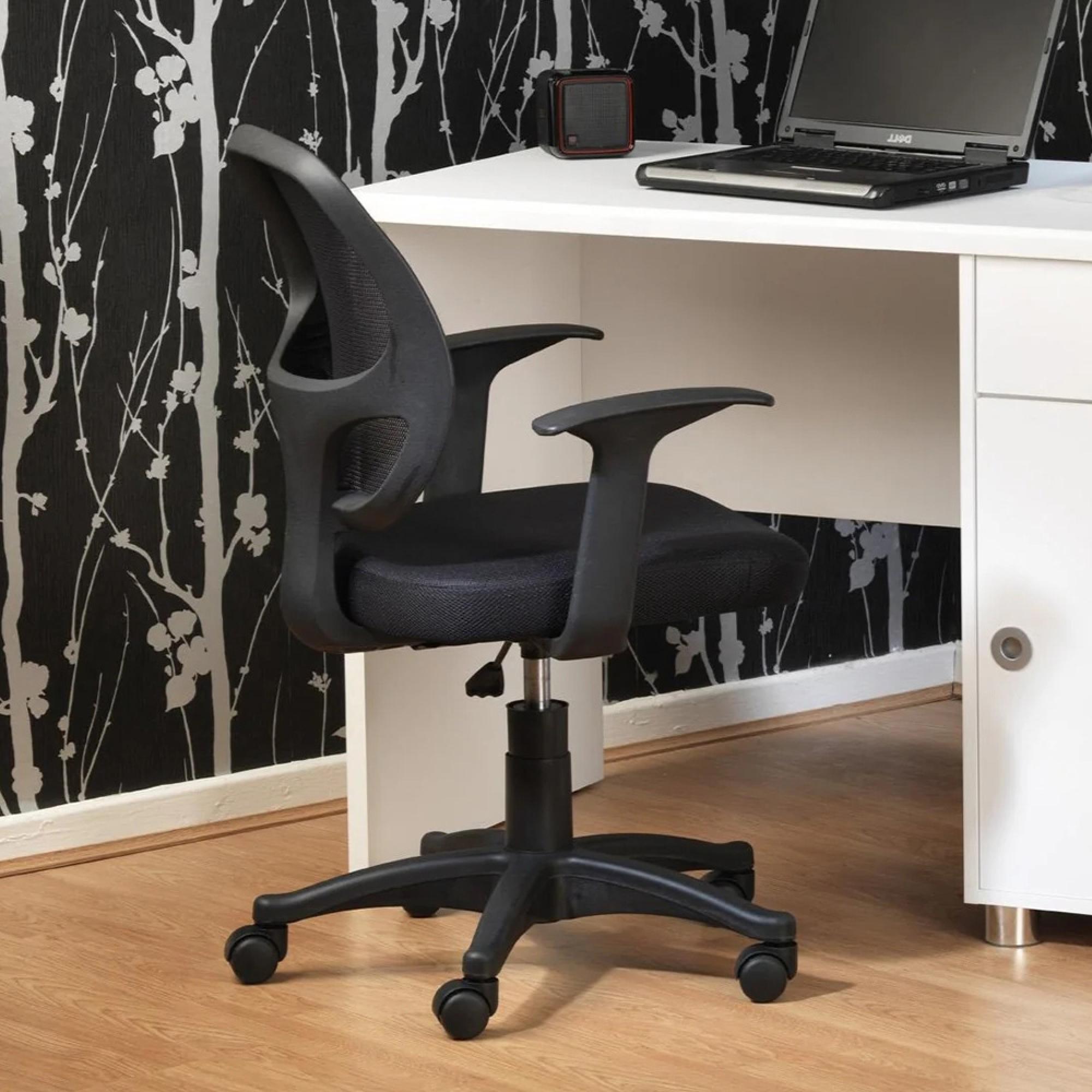 Davis Operator Chair - Black - AOC9118-M-BK