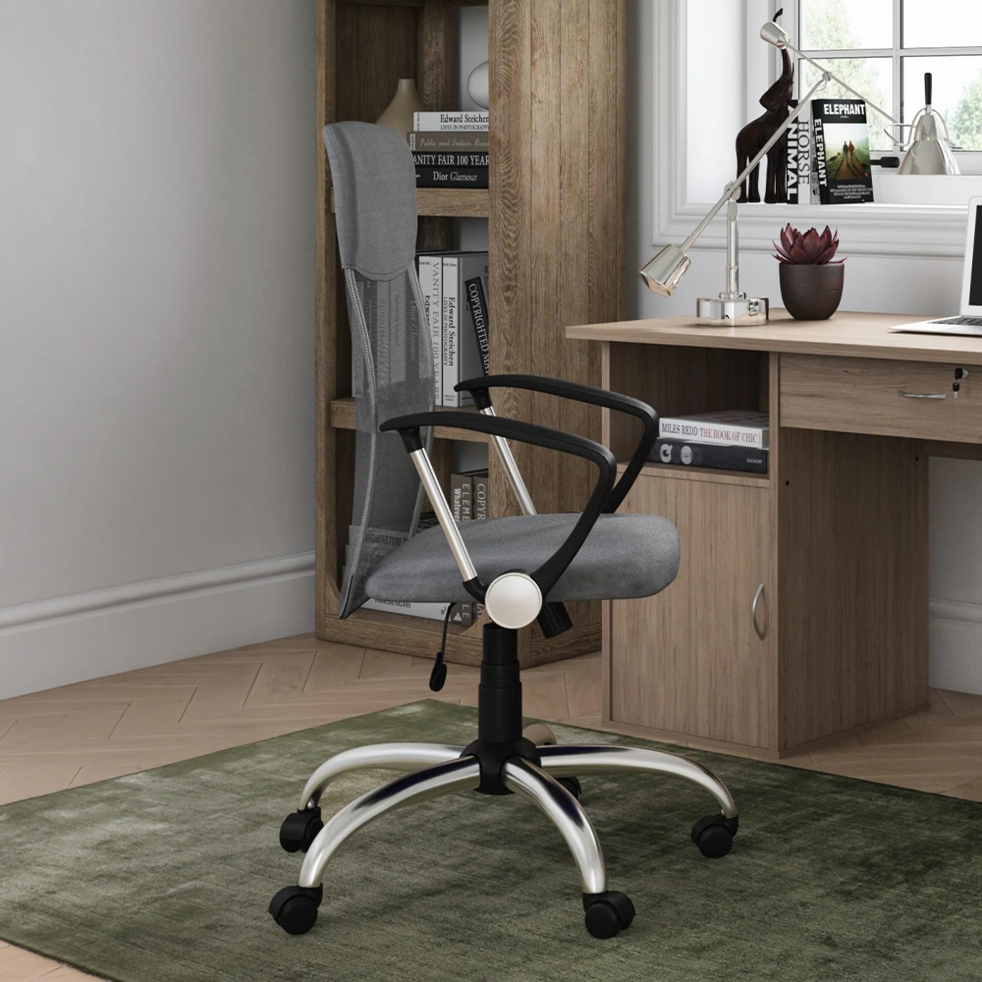 Orlando Fabric Office Chair - Grey - AOC4087GRY