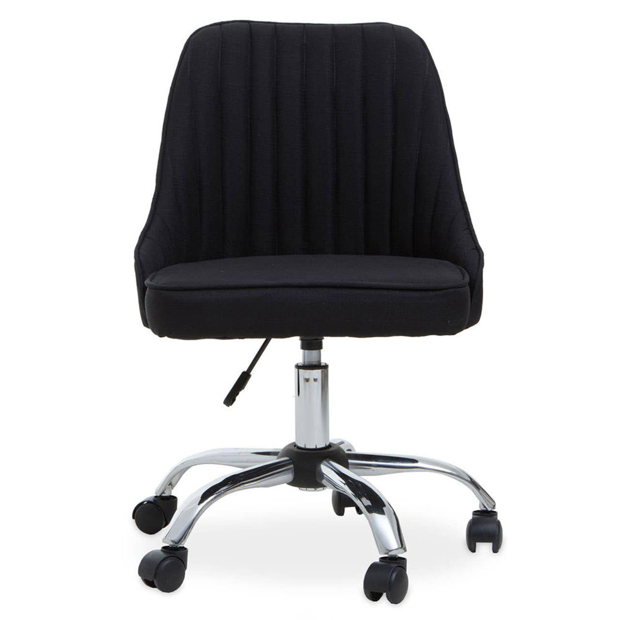 Alexi Office Chair - Black Fabric