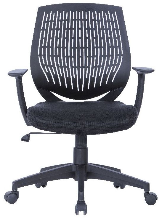 Malibu Task Operator Chair - Black with Arms - AOC5460BLK