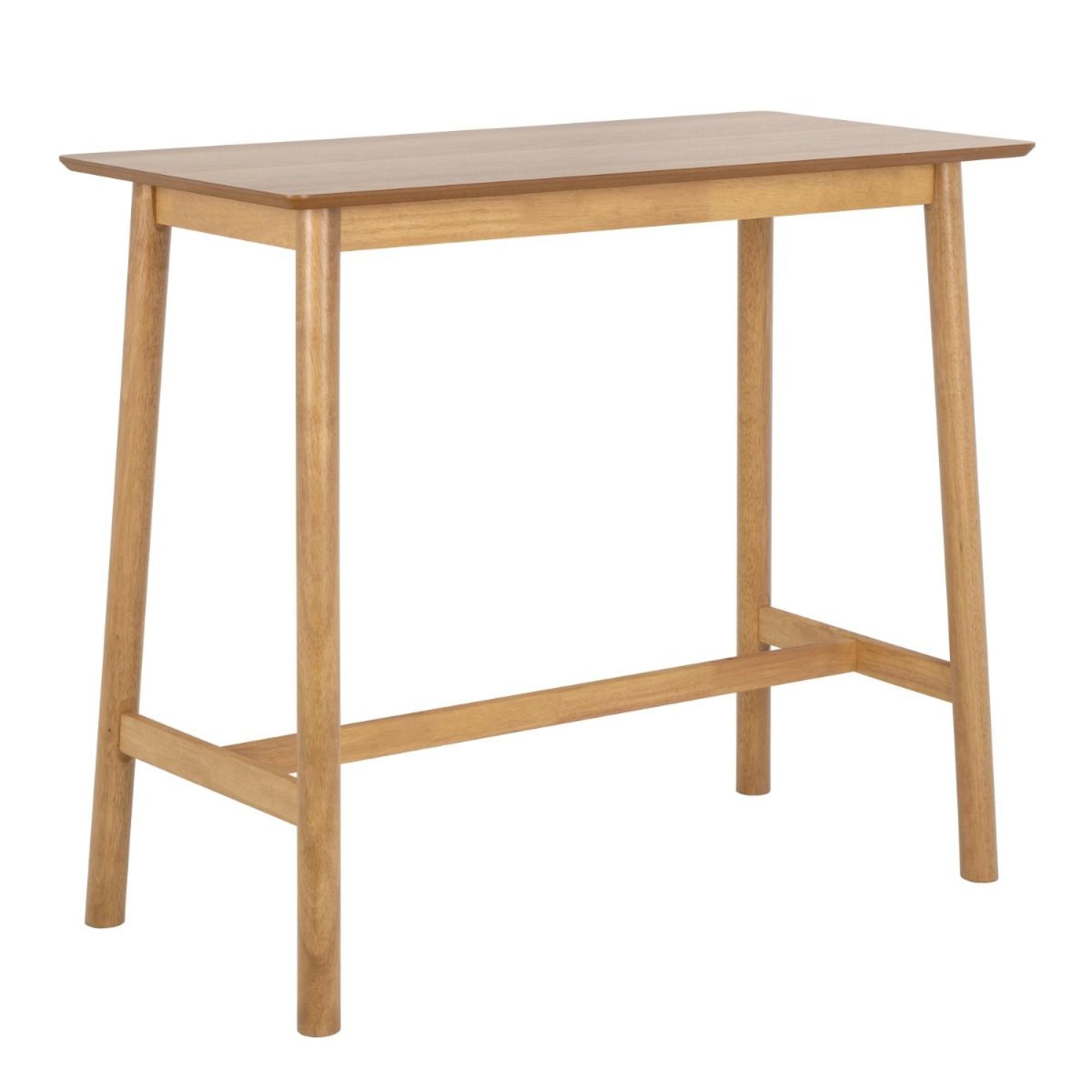Barlow Bar Table - Matt Oak