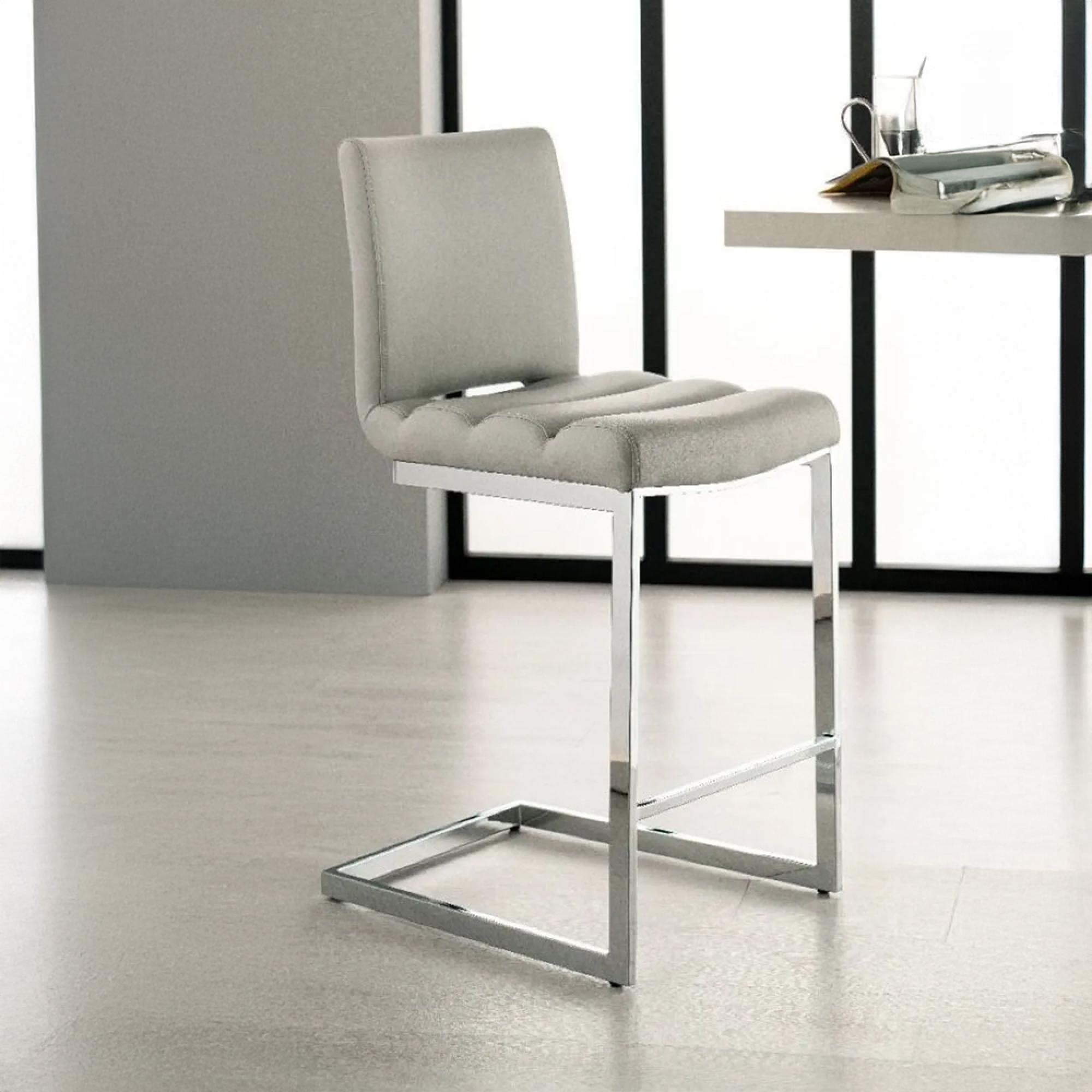 Clearance - Perth Breakfast Barstools - Set of 2 - Grey - FSS14766