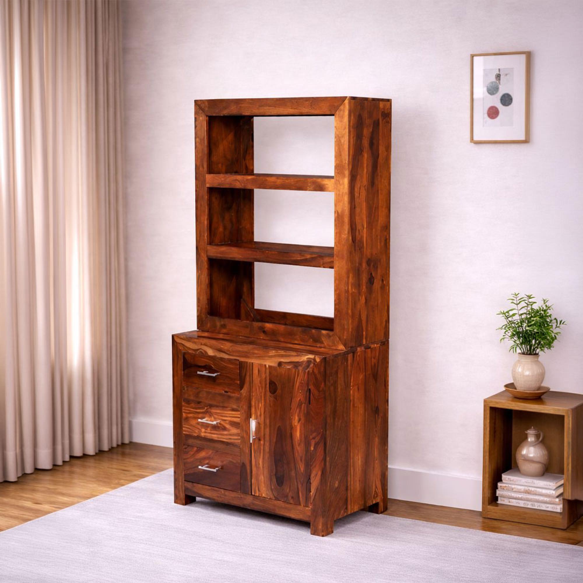 Cube Sheesham Small Dresser