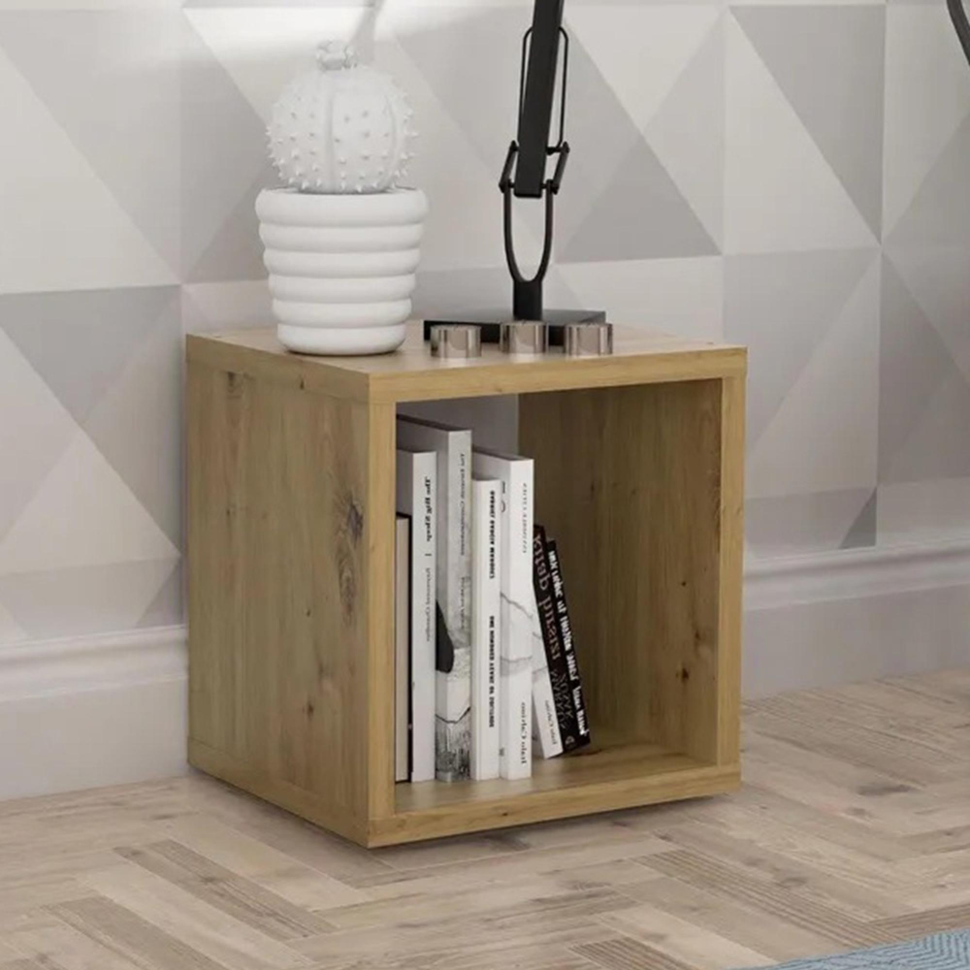 Mauro Storage Unit - Single - Open - Artisan Oak