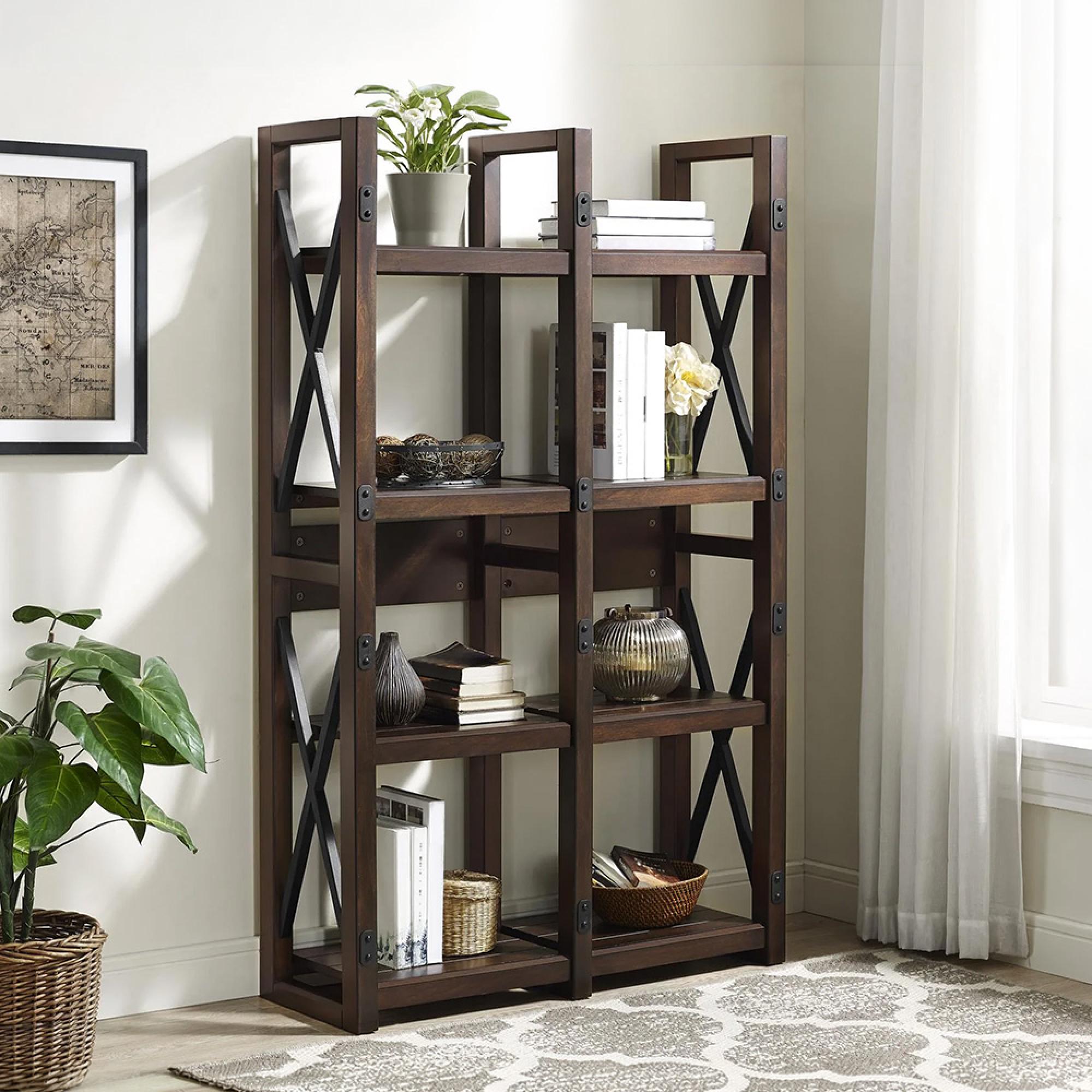Wildwood Bookshelf - Espresso - 9631196COMUK