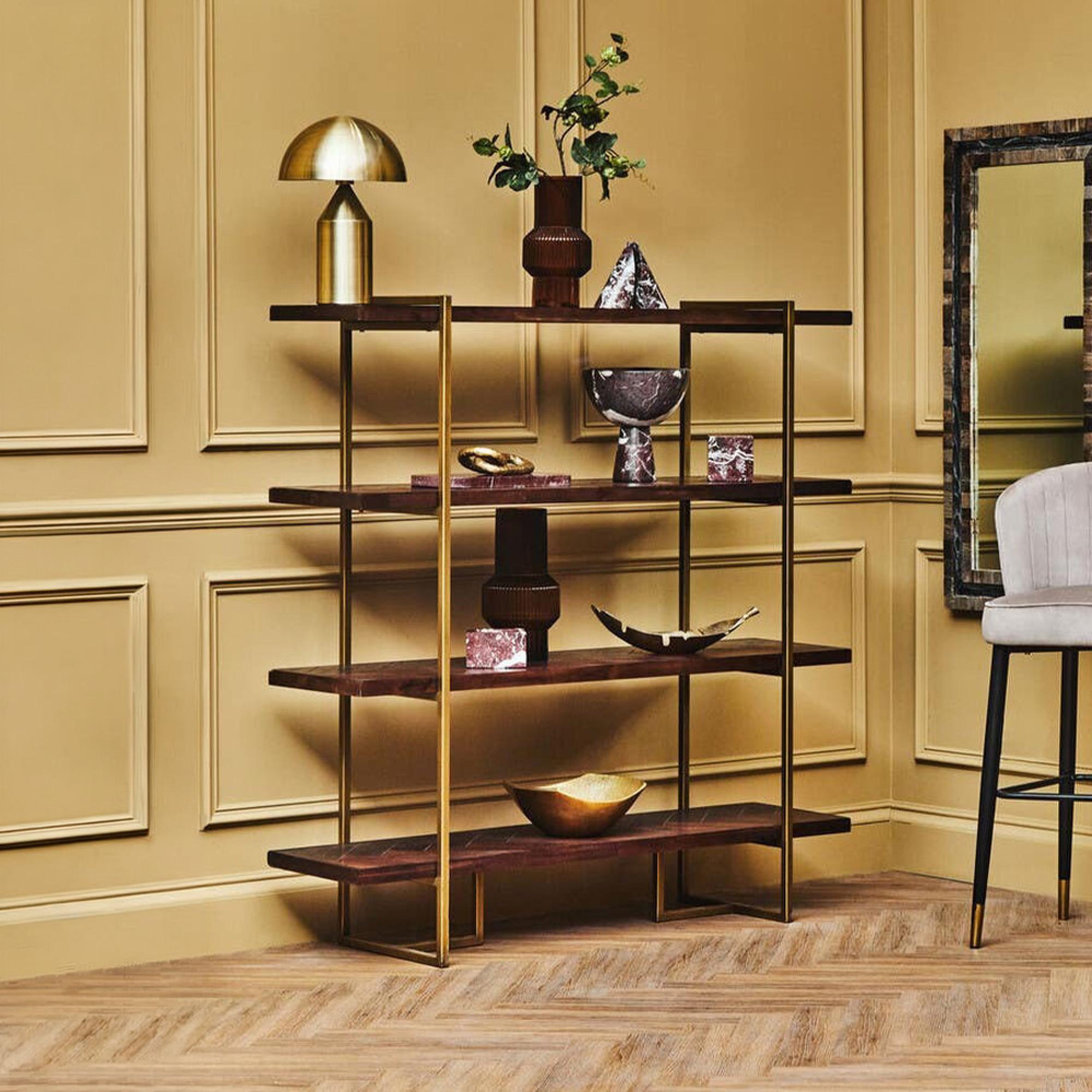 Brando Shelving Unit - Open - Acacia Wood