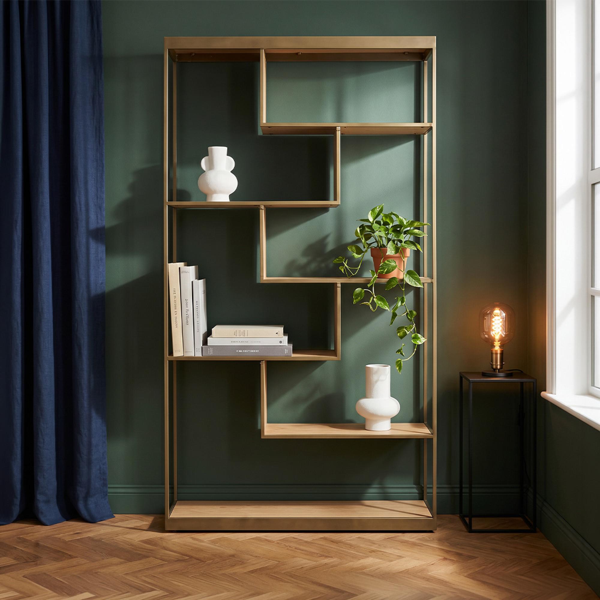 Grenoble Shelving Unit - Open - Oak