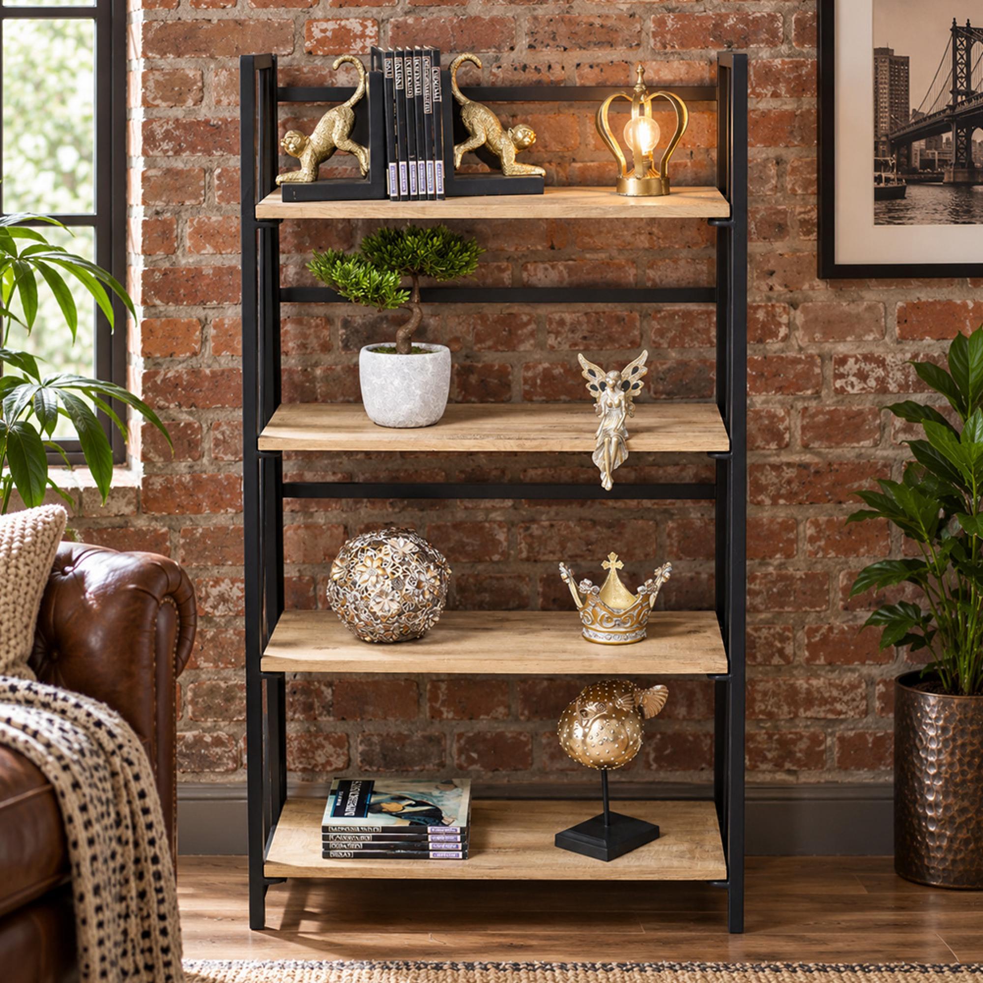 Shelves - Mango Wood and Metal