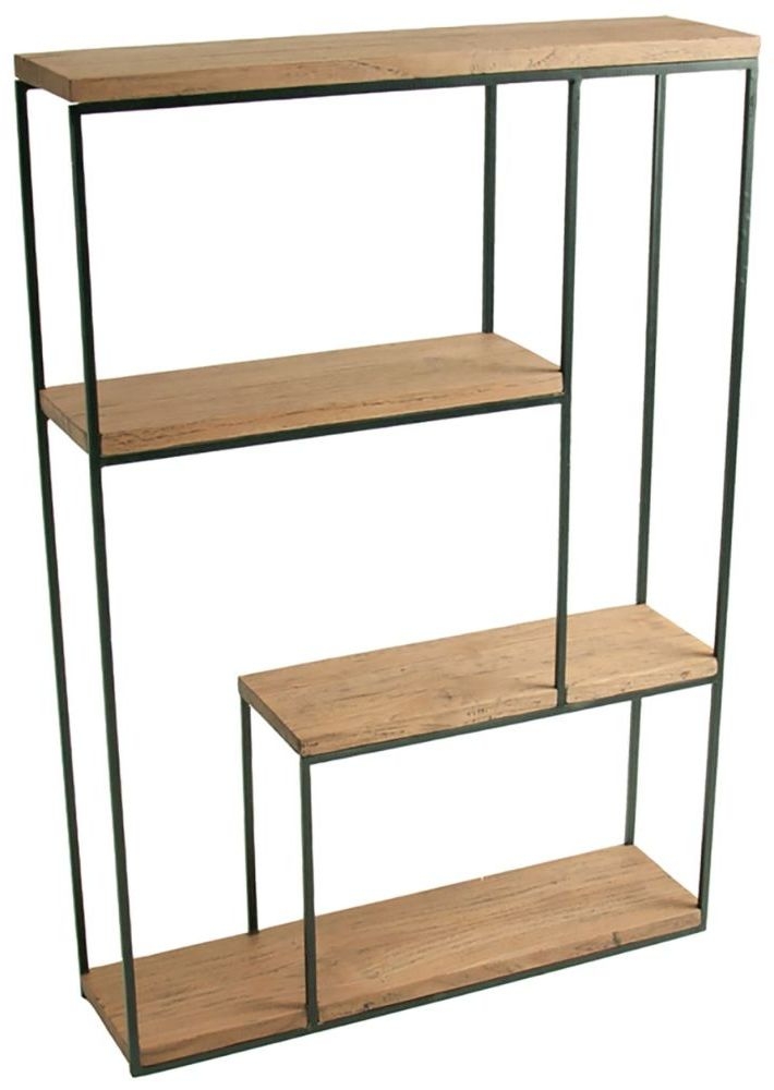 Bastia Shelving Unit - Open - Teak Wood