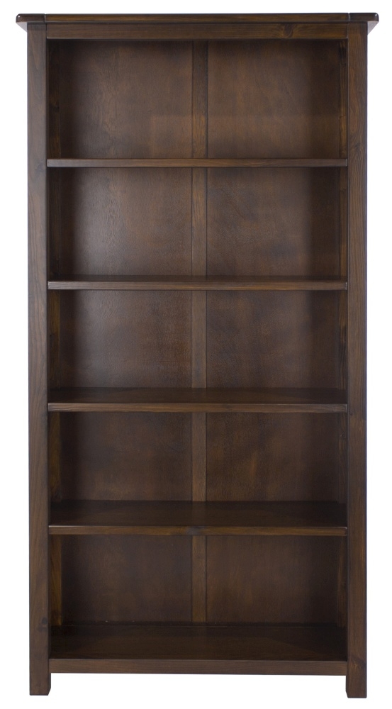 Boston Tall Bookcase - Dark Wood