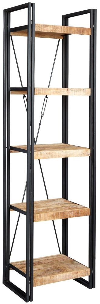 Bhuj Shelving Unit - Narrow - Industrial Style Wooden