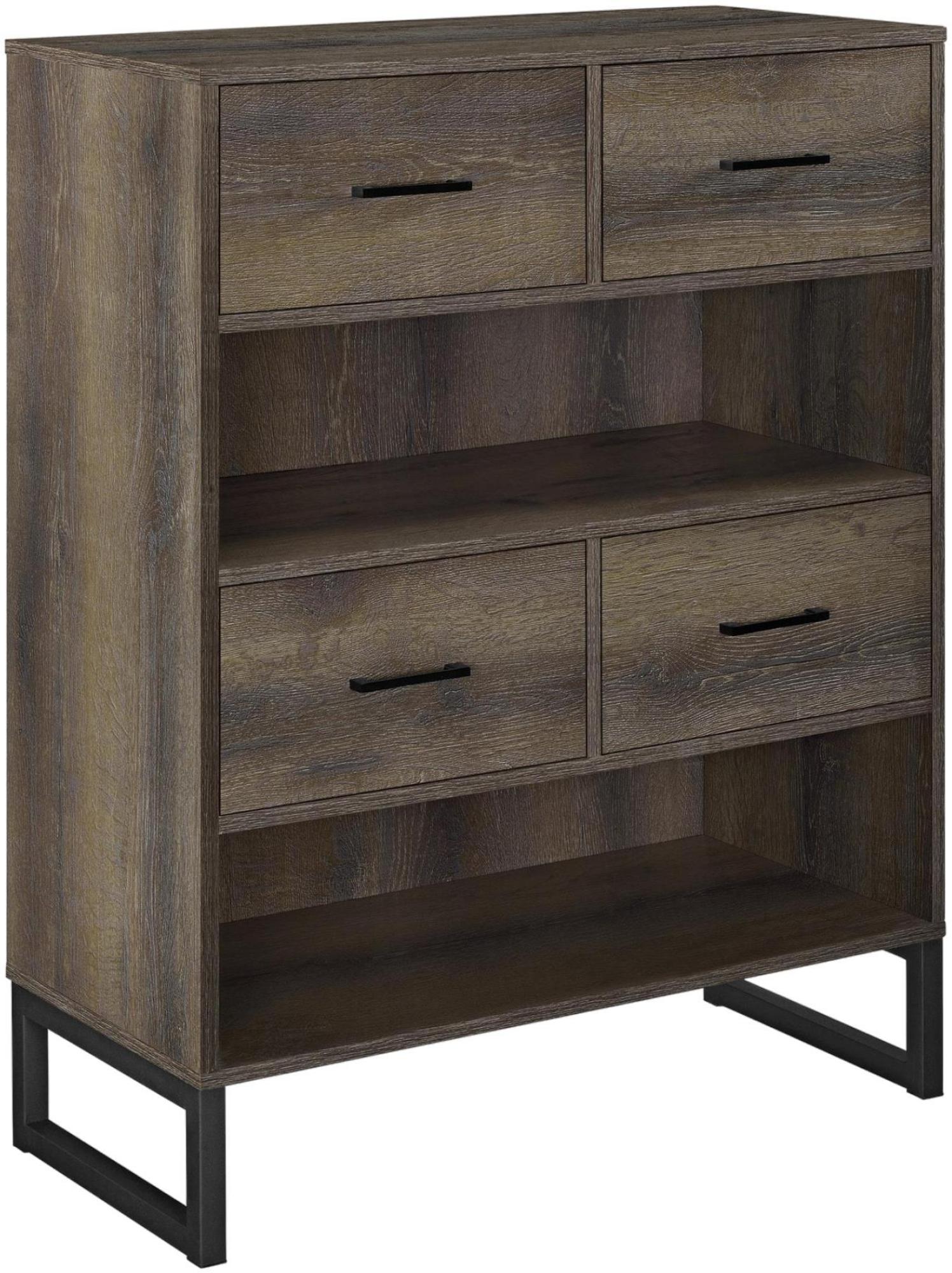 Cabrini Office Bookshelf - Brown - 9665096COMUK