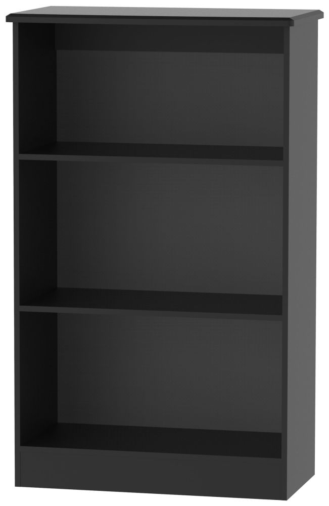 Camden Bookcase - Black Gloss