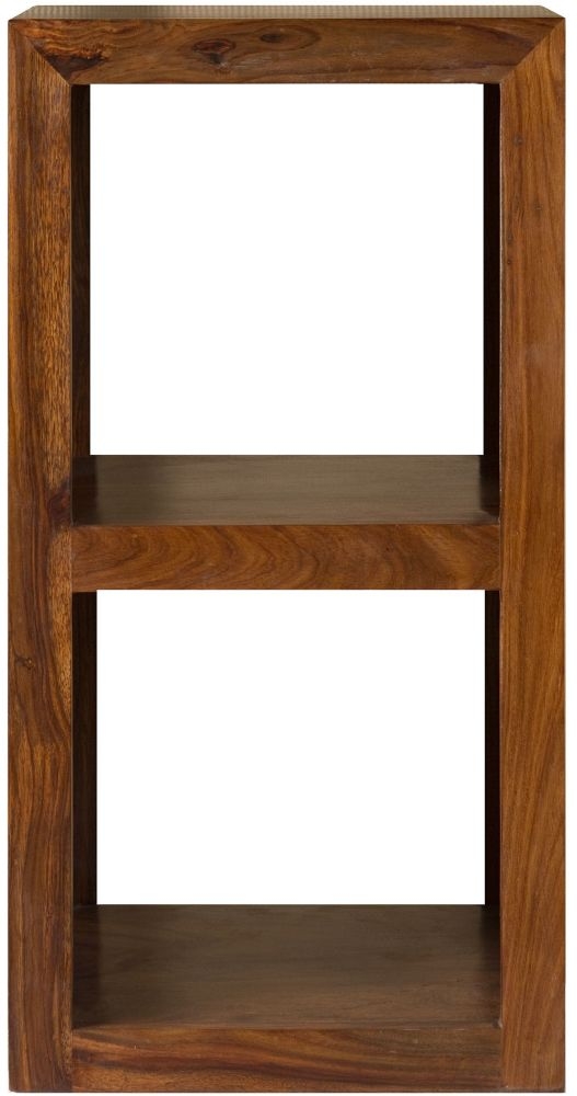 Cuban Storage Unit - 2 Hole - Vertical - Sheesham Wood