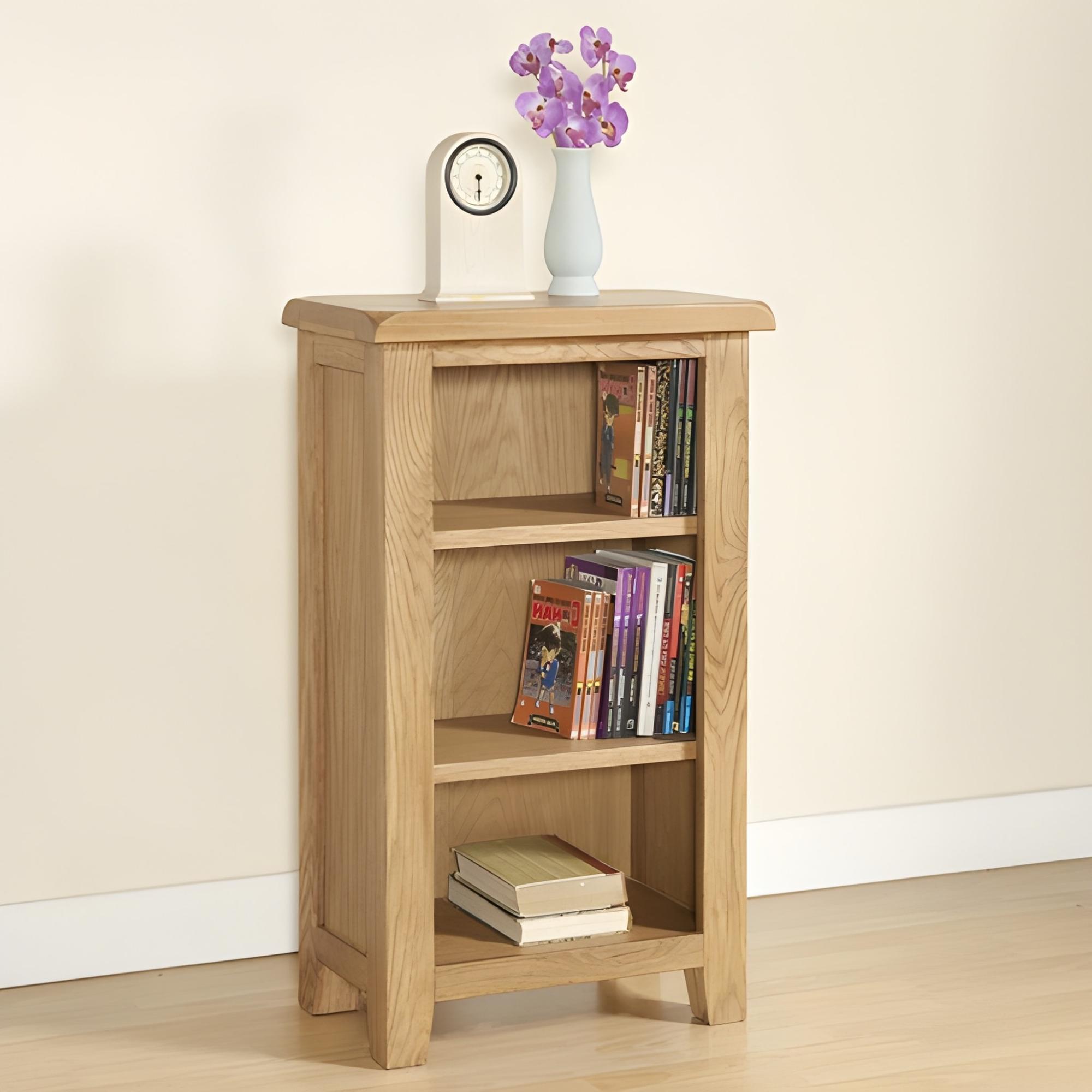 Dorset Bookcase - Narrow - Oak