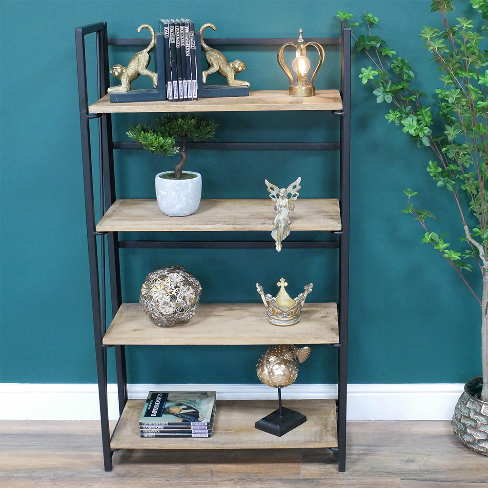 Shelves - Mango Wood and Metal