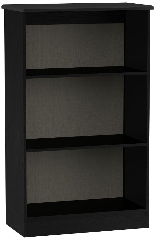 Knightsbridge Bookcase - Black Gloss