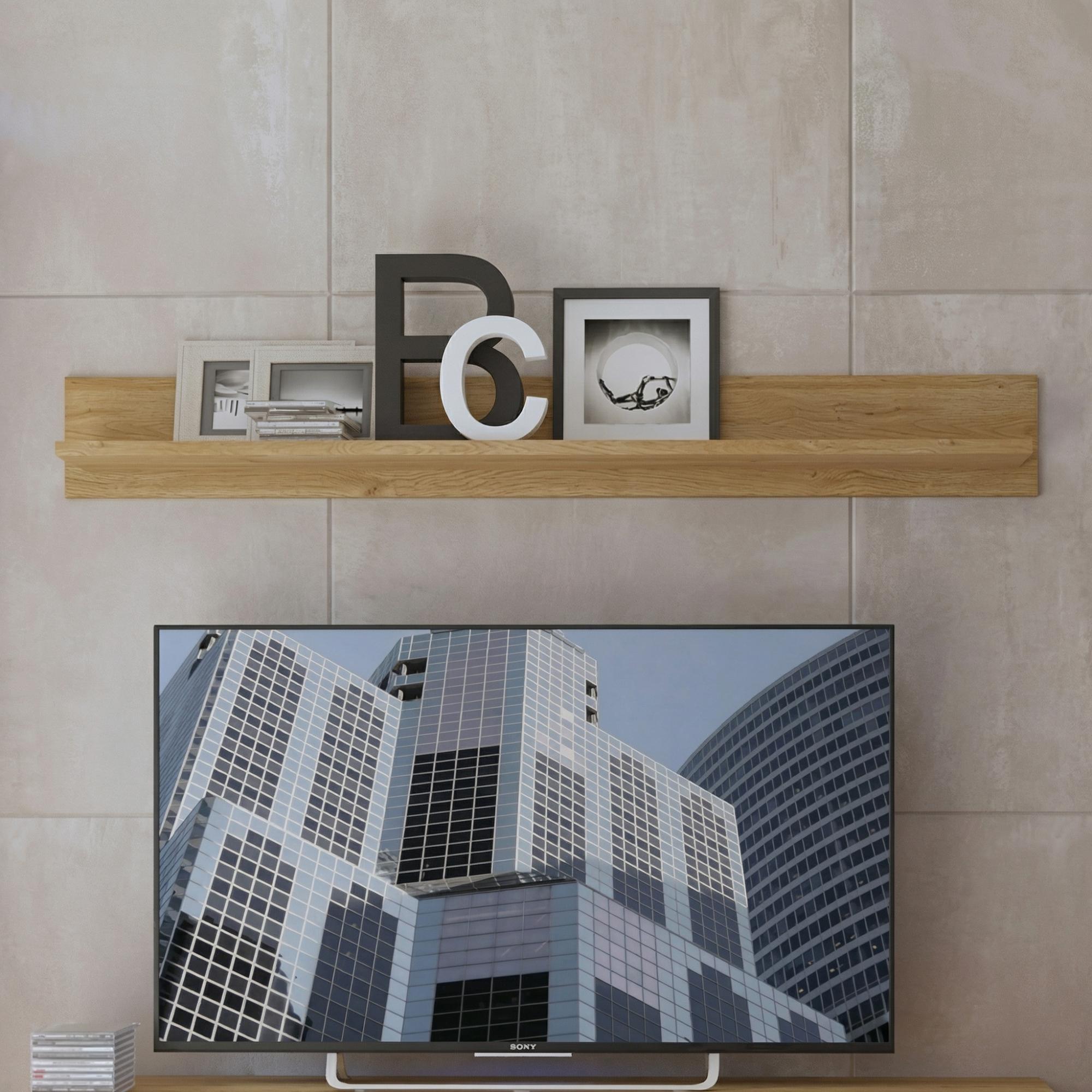 Cortina Wall Shelf - 156cm - Oak