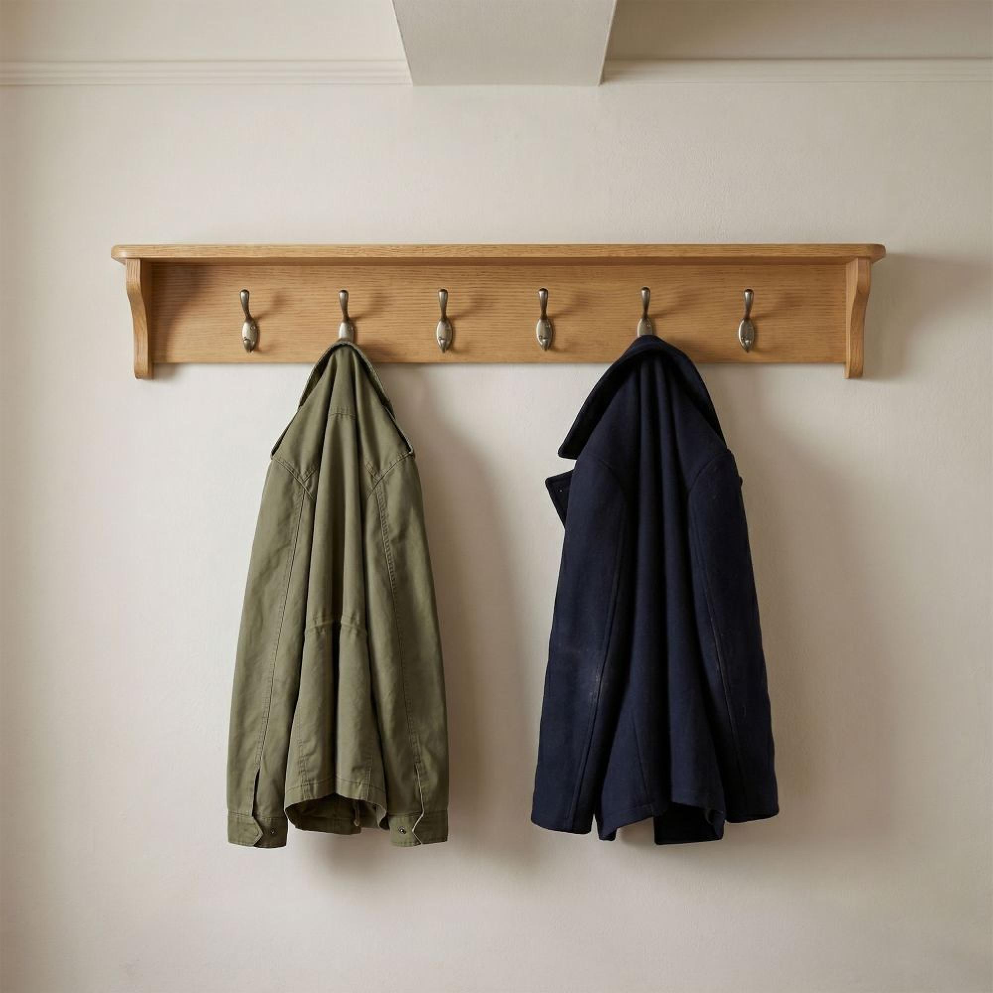 Dorchester Coat Rack - Rustic Oak