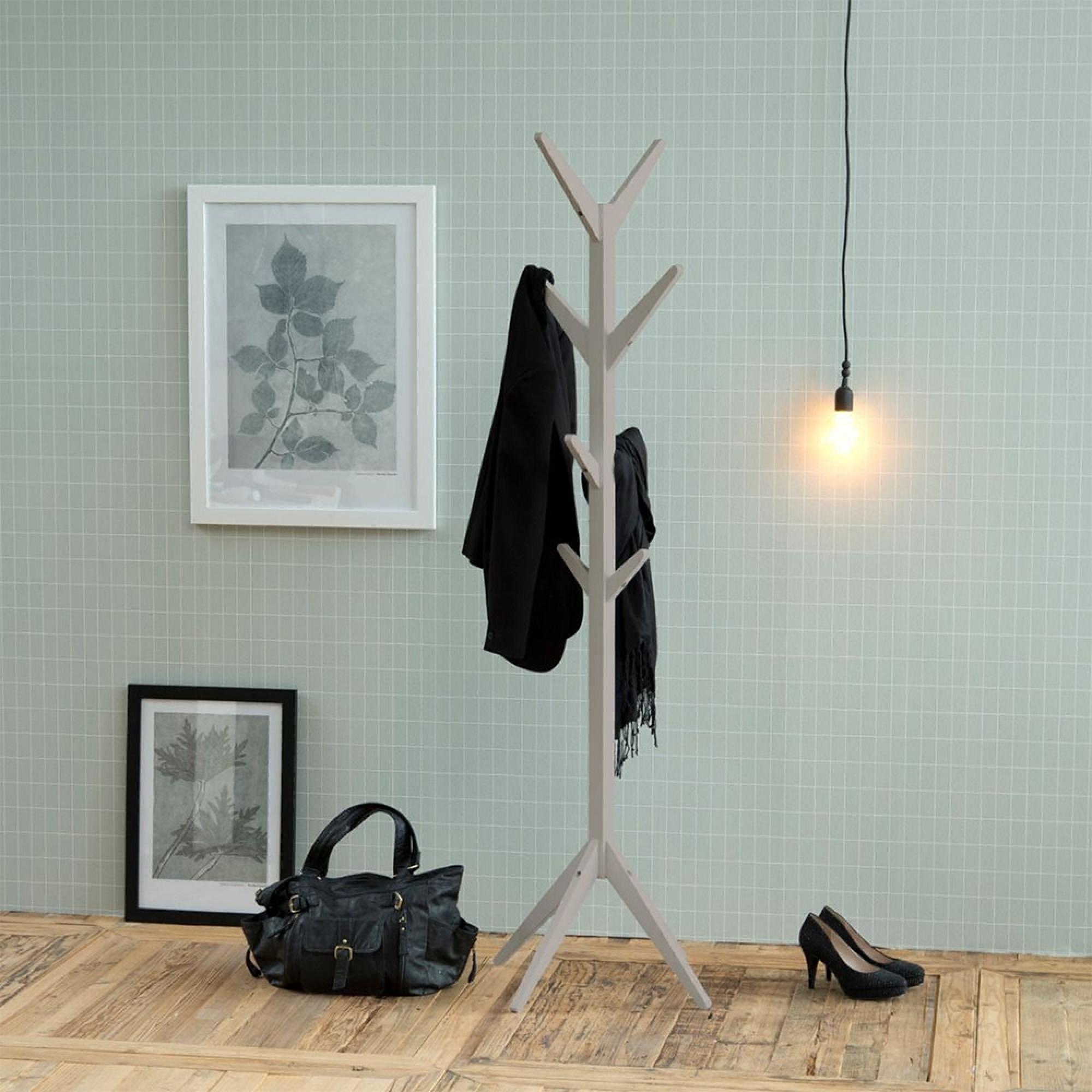 Ascot Coat Hanger - Grey