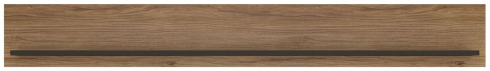 Brolo Wall Shelf - 167cm - Walnut