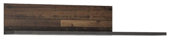 Brooklyn Wall Shelf - Rustic