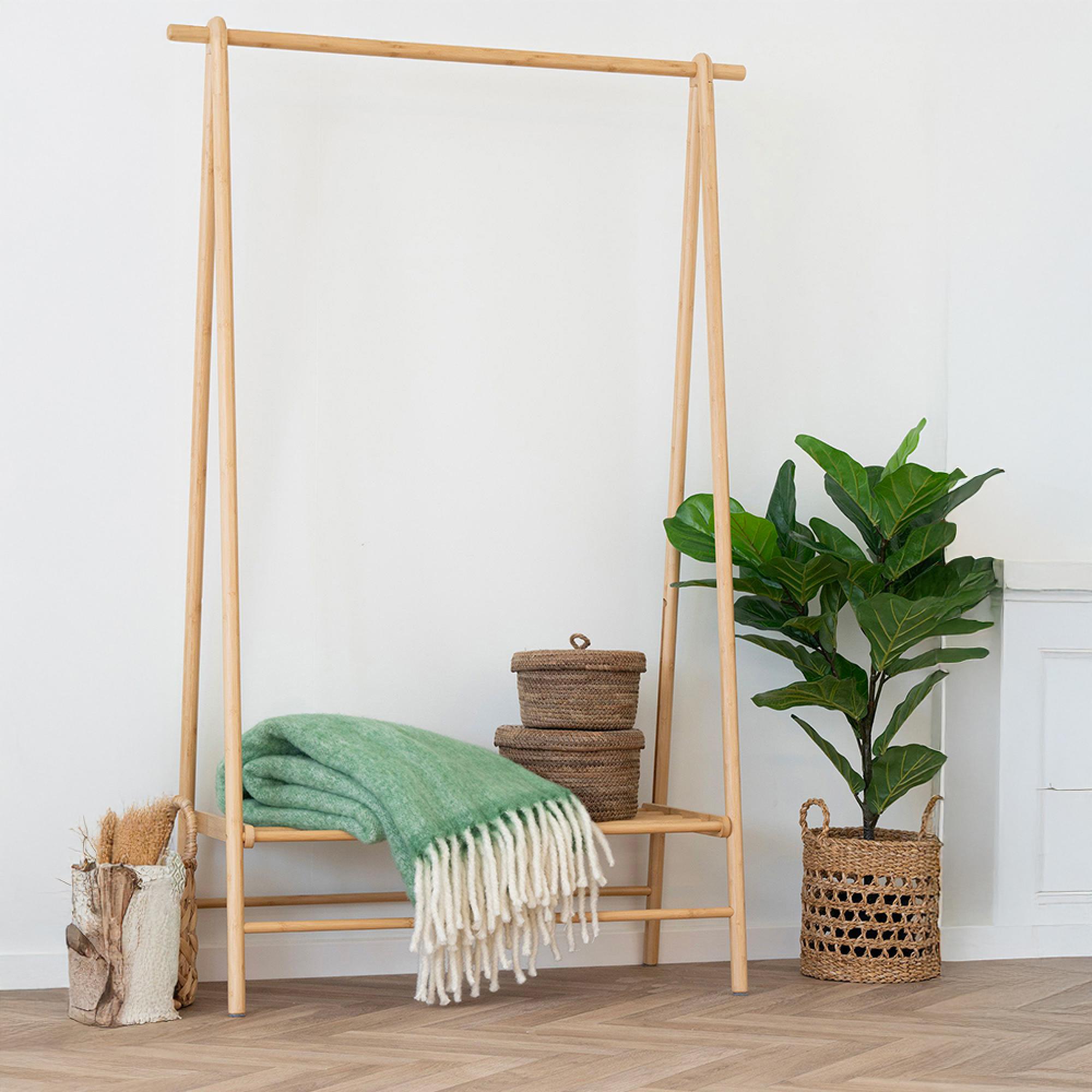 Manaus Clothes Rack - Bamboo - Natural