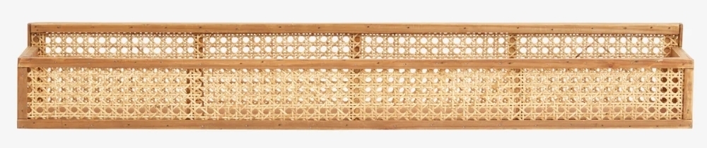 Shelfi Wall Shelf - Rattan - Large