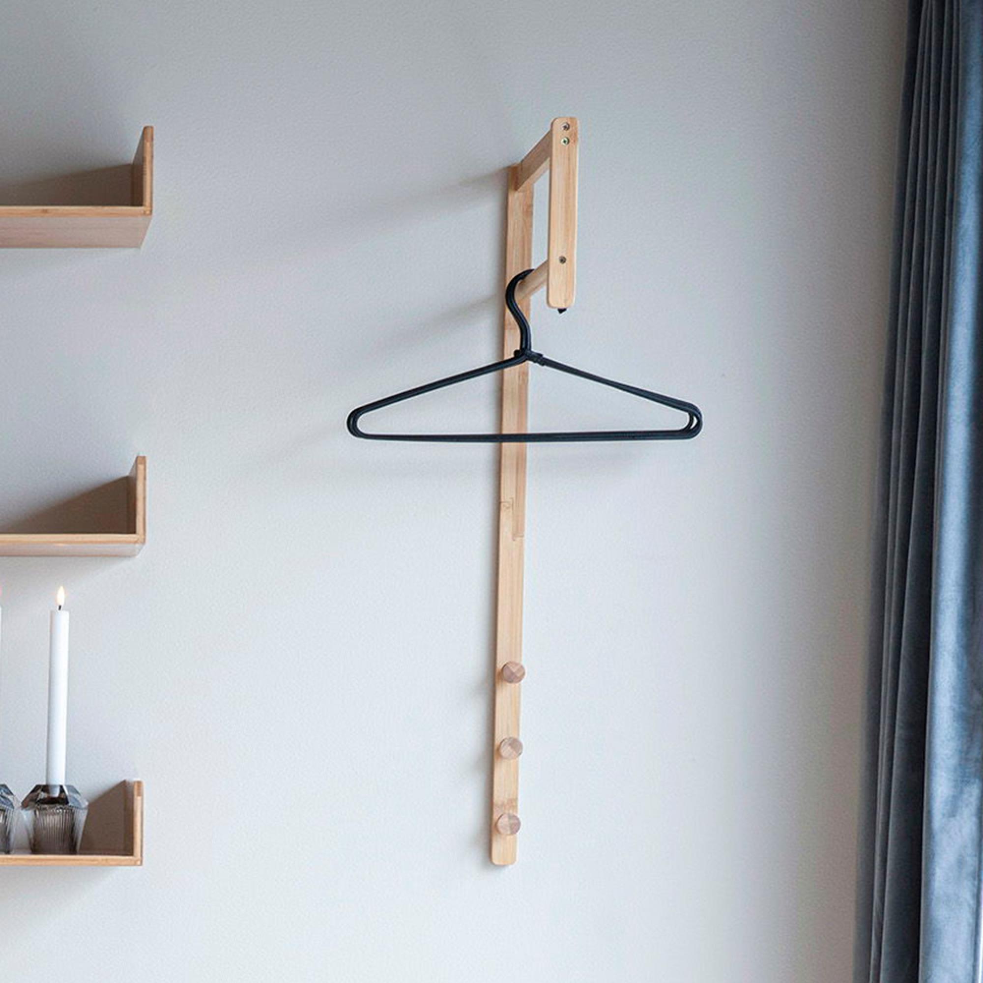 Trento Clothes Rack - Bamboo - Natural
