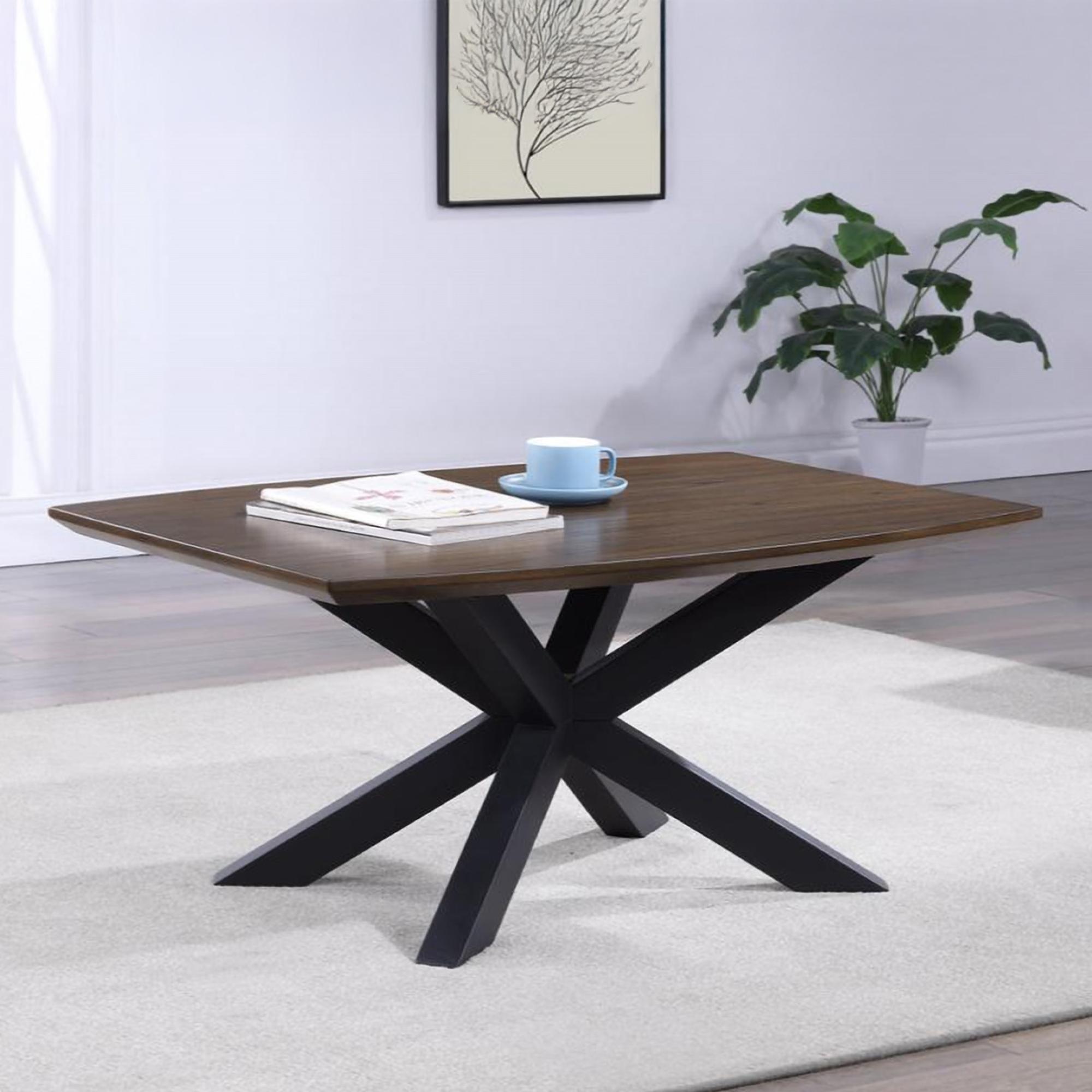 Nevada Coffee Table - Curved Top Wood