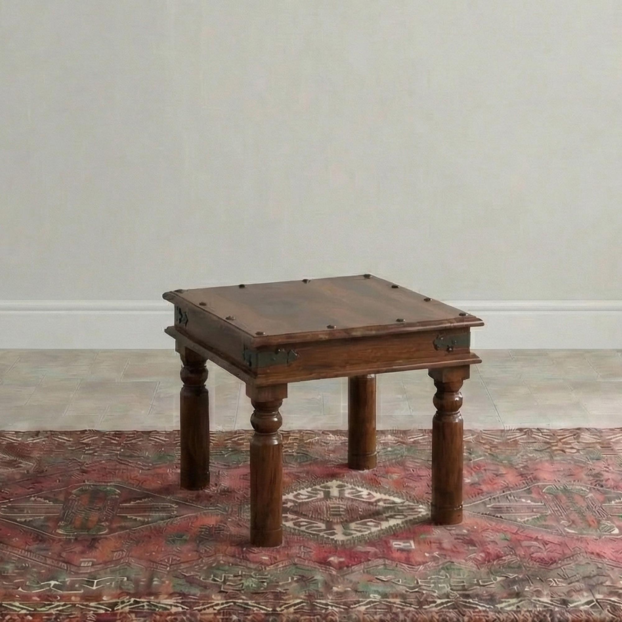 Indian Sheesham Thacket Small Coffee Table