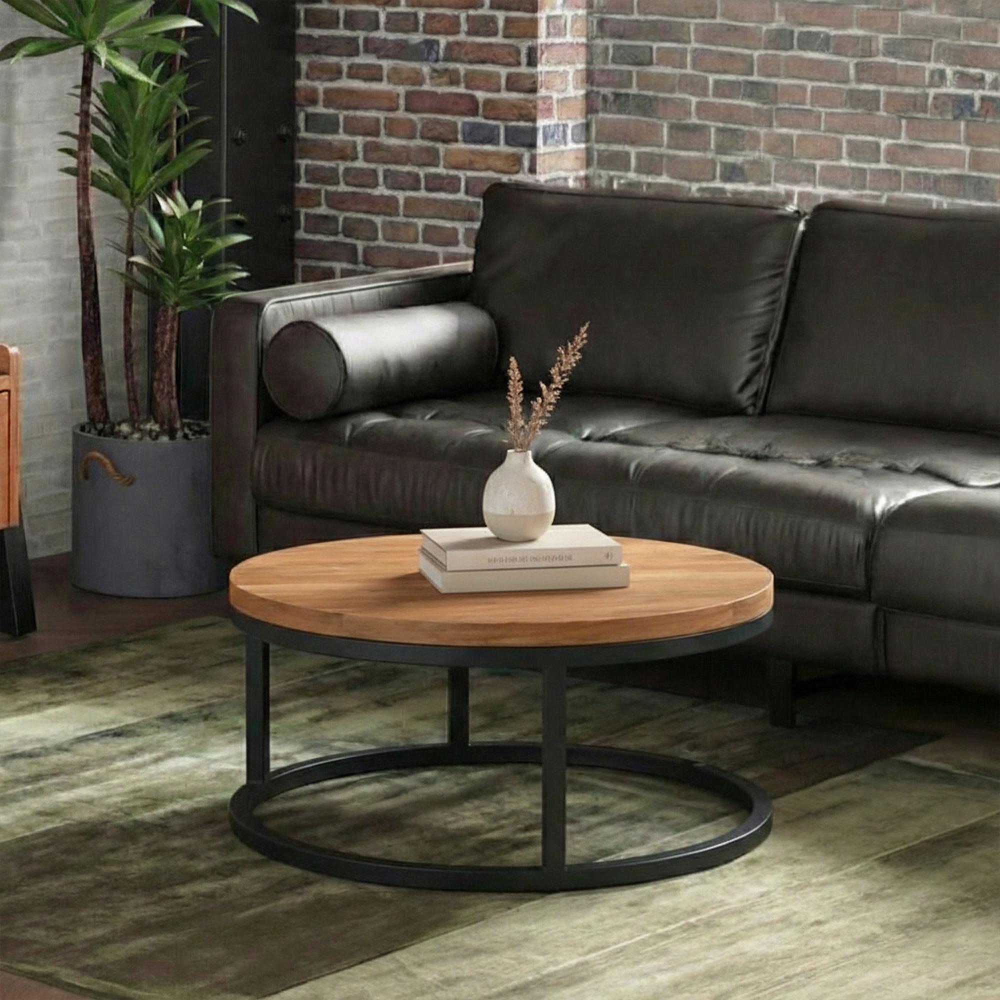 Rayne Acacia Round Coffee Table