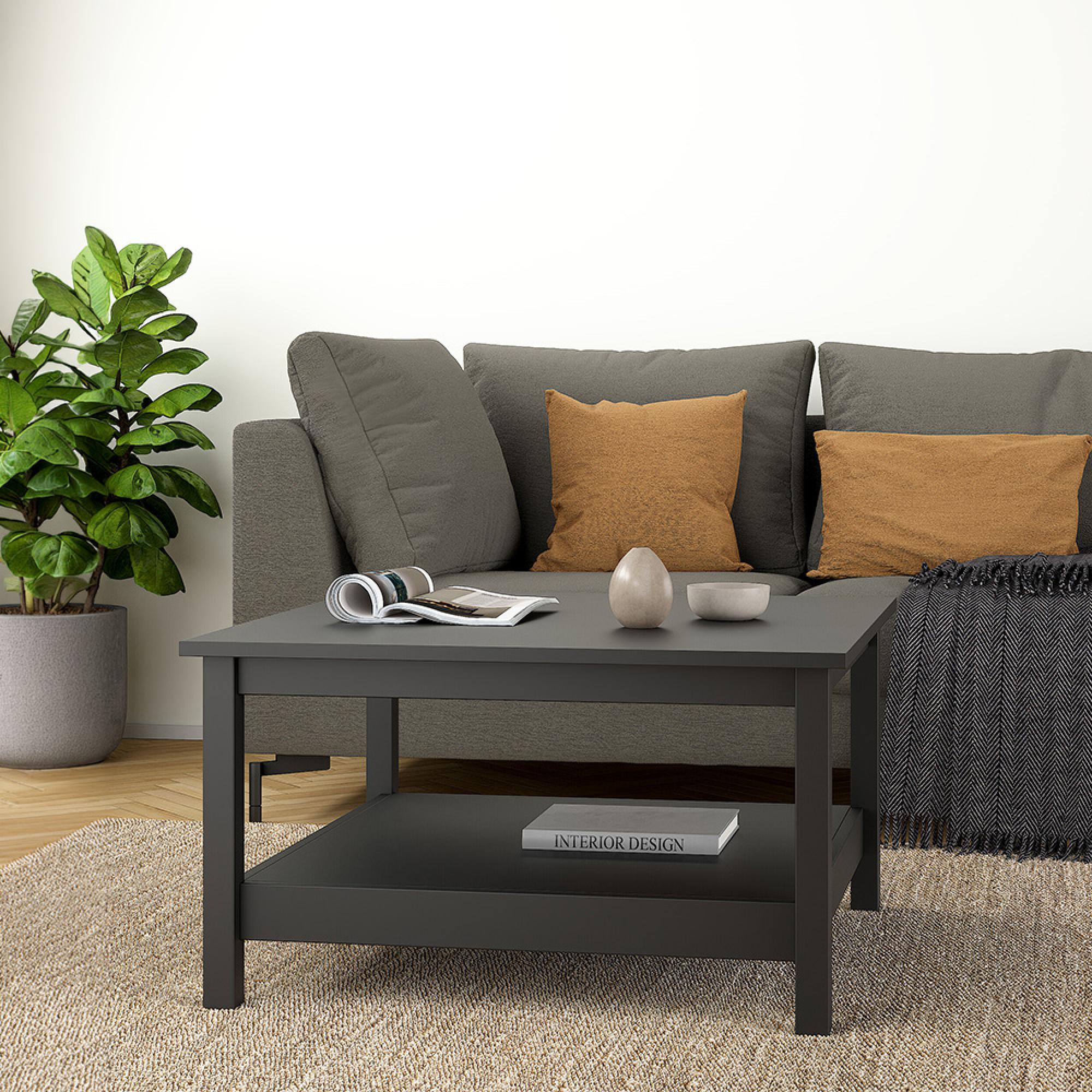 Barcelona Coffee Table - Square - Black