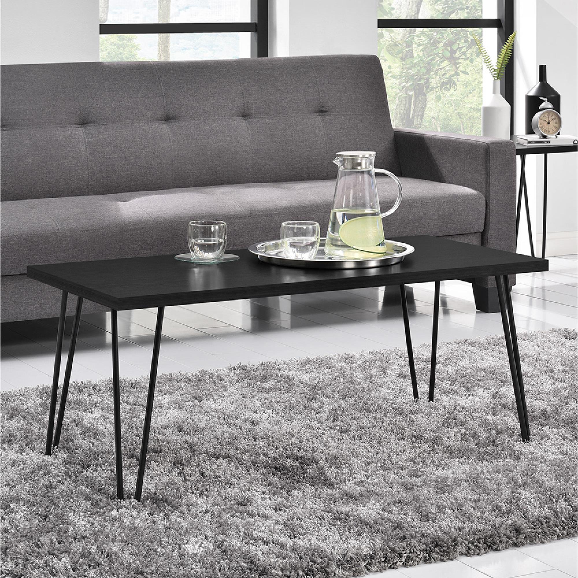 Owen Retro Coffee Table - Black Oak - 5067296COMUK
