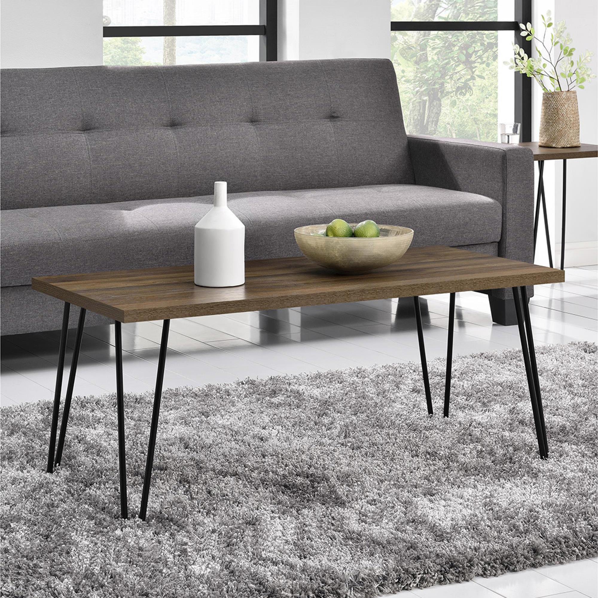 Owen Retro Coffee Table - Walnut - 5067396COMUK