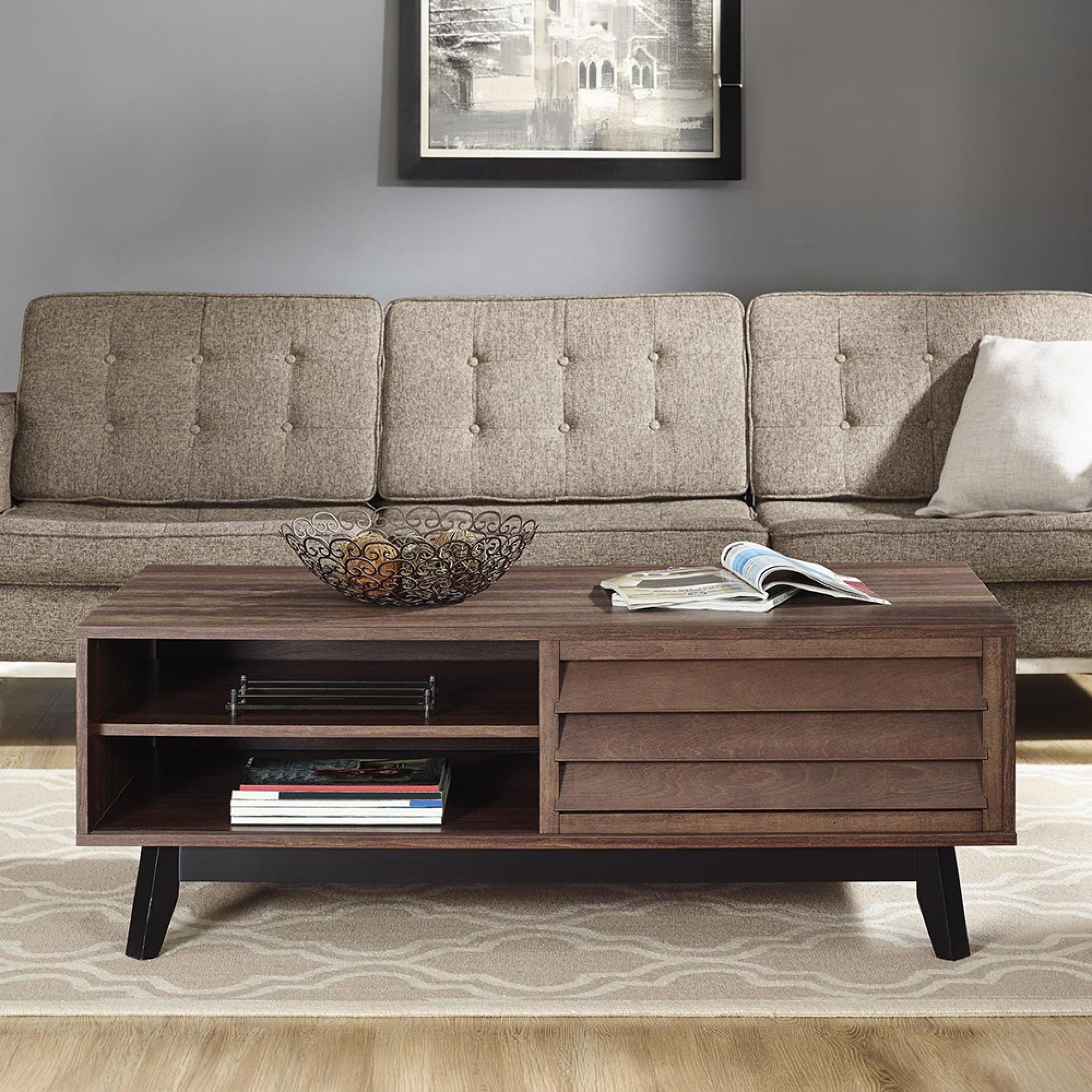 Vaughn Coffee Table - Walnut - 5028096COMUK