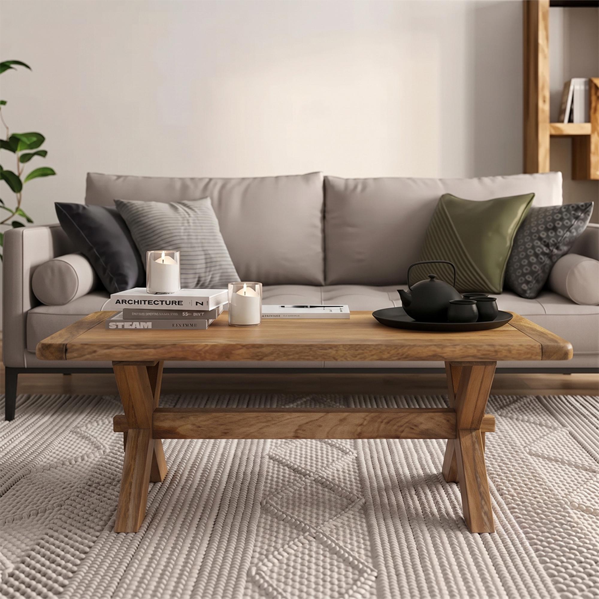 Dorset Coffee Table - Rustic - Mango Wood