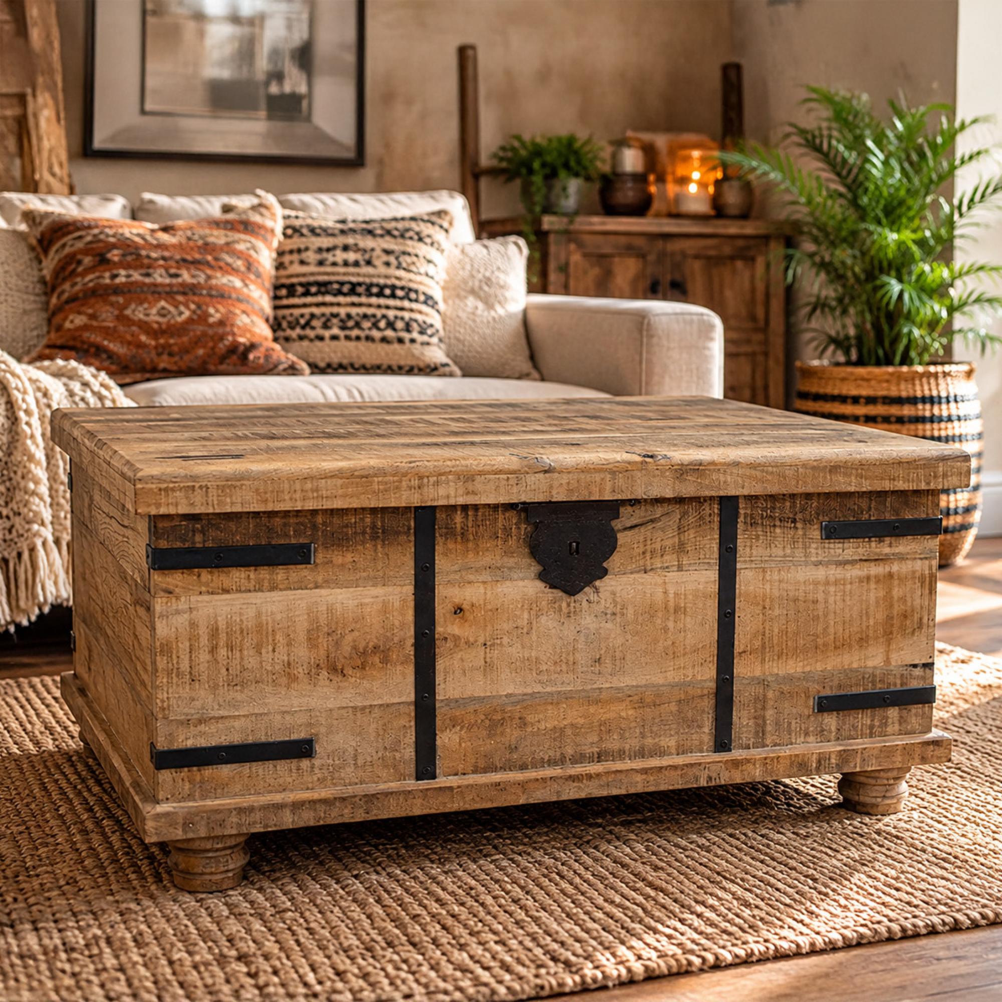 Coffee Table - Trunk - Mango Wood