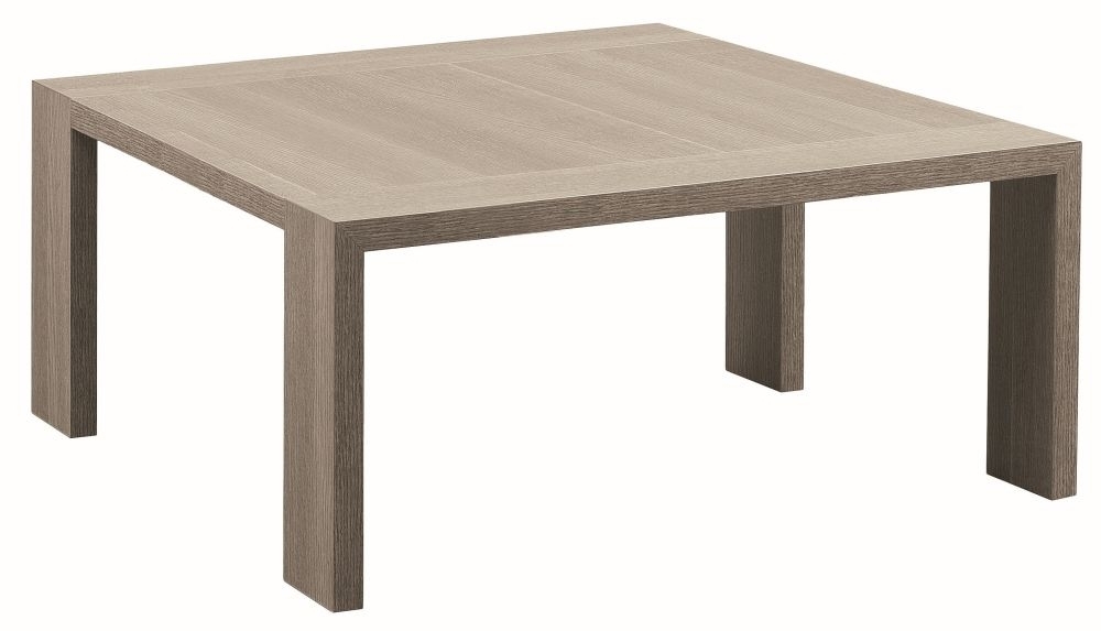 Tivoli Square Coffee Table - Grey Wood