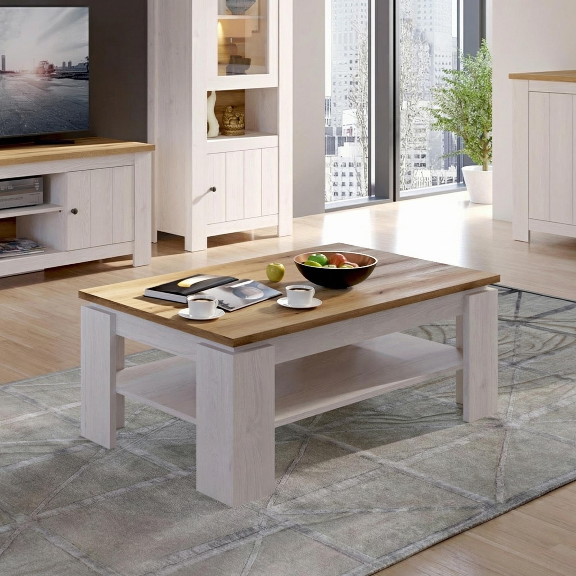 Celesto Coffee Table - 110cm - White