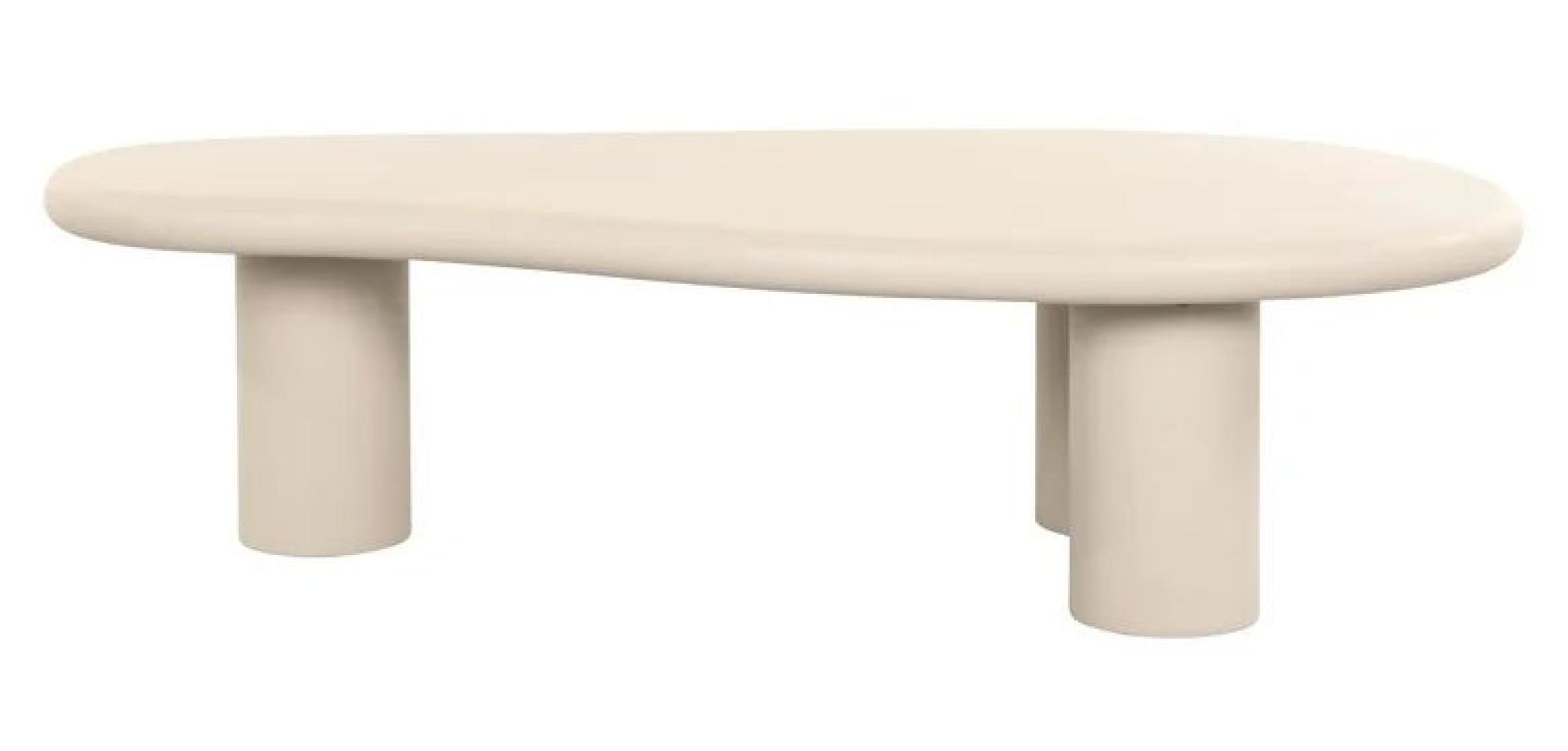 Clayton Lime Plaster Abstract Coffee Table